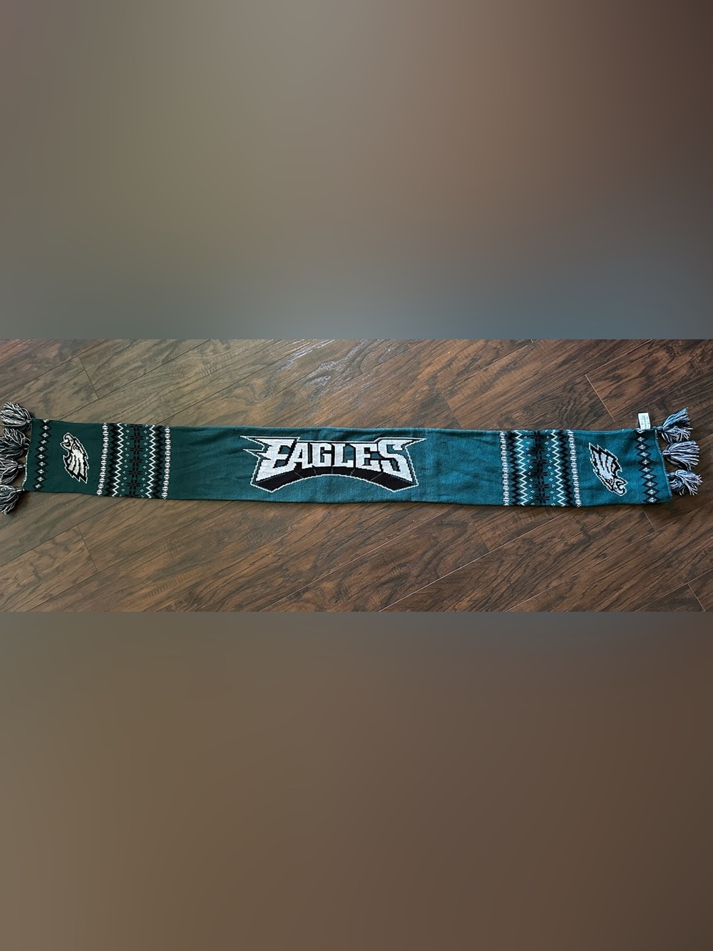 NWOT PHILADELPHIA EAGLES KNIT Winter Scarf by Forever Collectibles